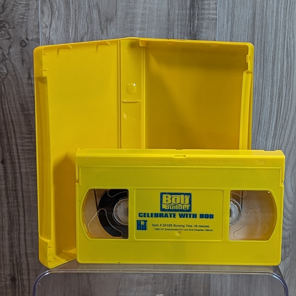 Bob the Builder VHS Tape Celebrate with Bob Vintage 2002 Y2K Big Surprise - Picture 4 of 6
